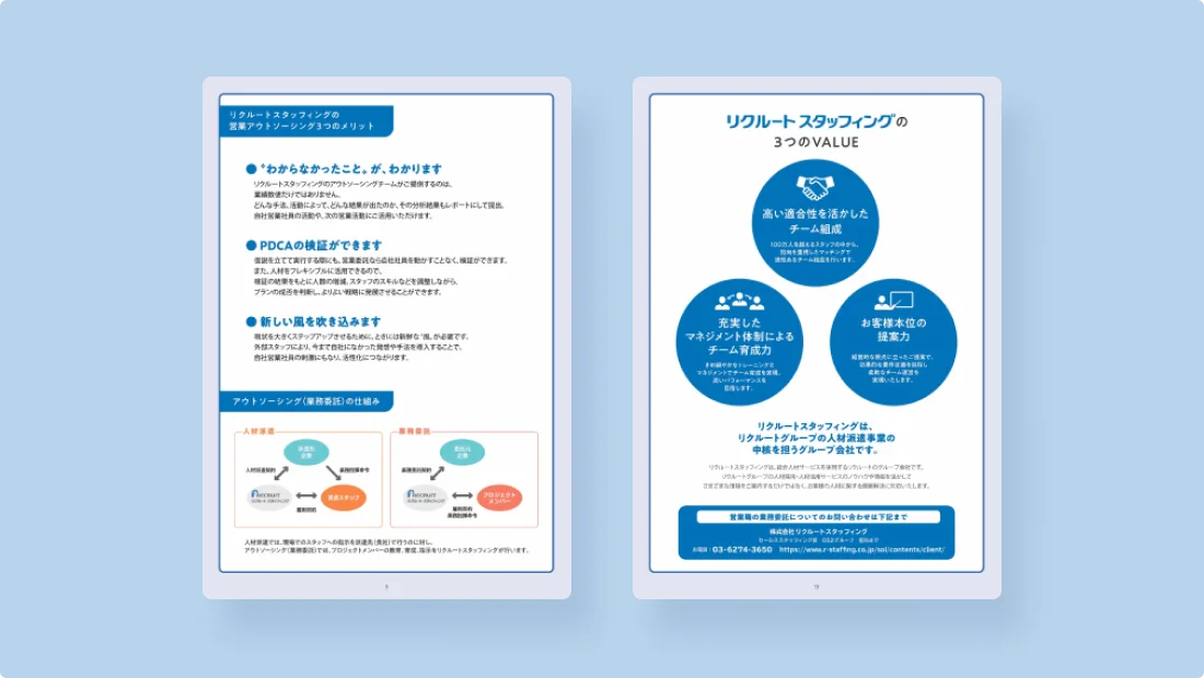 営業アウトソーシングのFAQ 事例7選の資料サンプル2