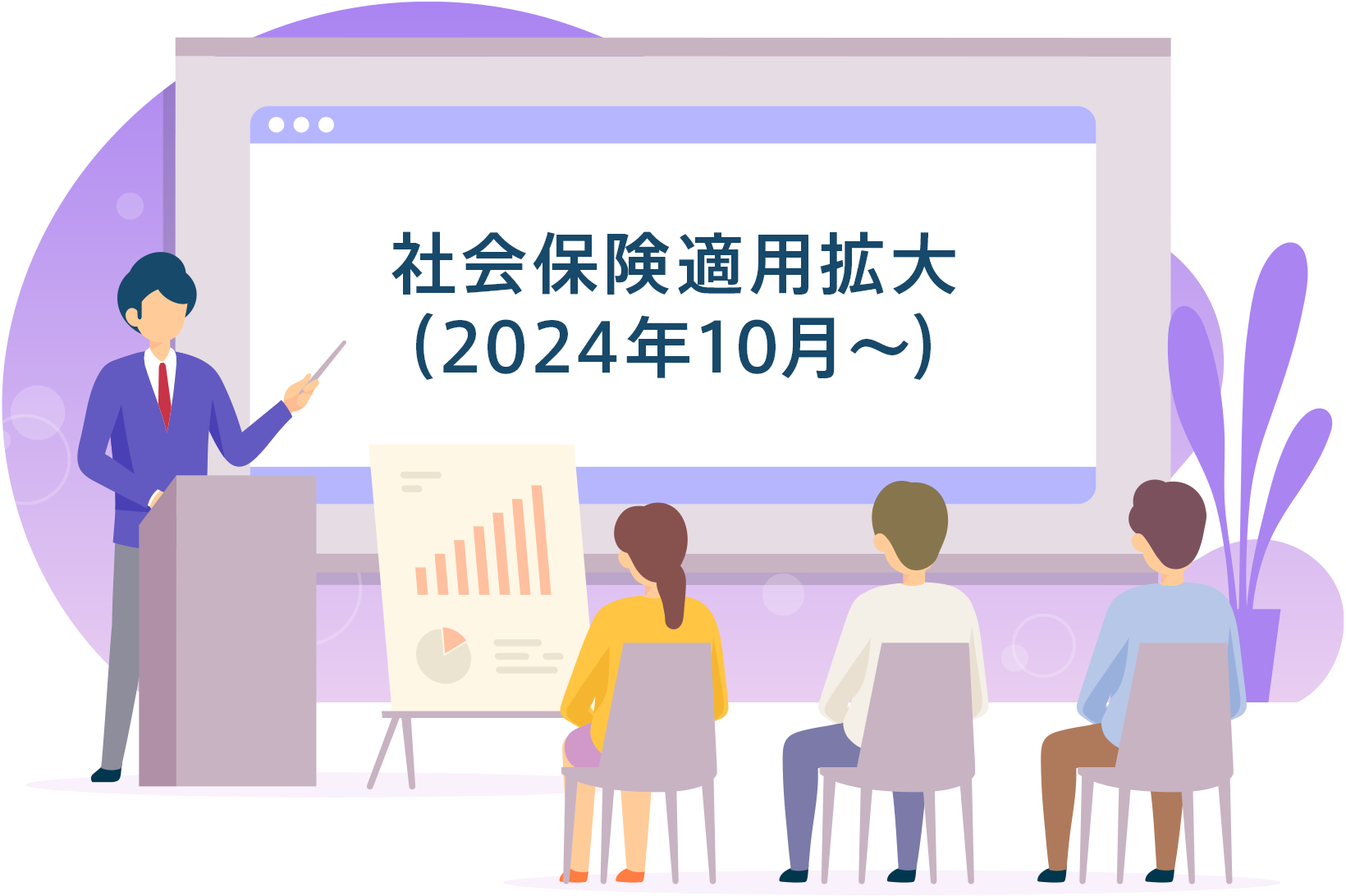 【2024年10月～】 パート・アルバイトの社会保険適用拡大（従業員数51人以上）について