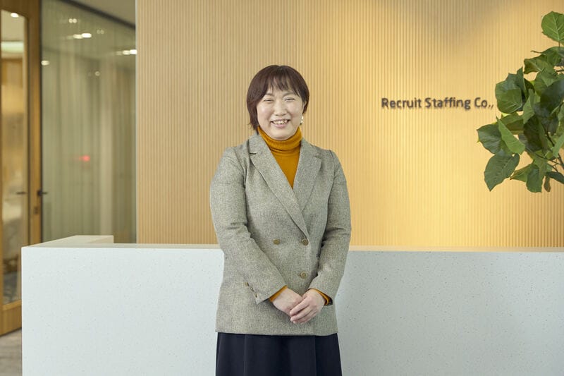 自由度の高い働き方に惹かれて派遣スタッフに。仕事の原点は「ありがとう」の言葉