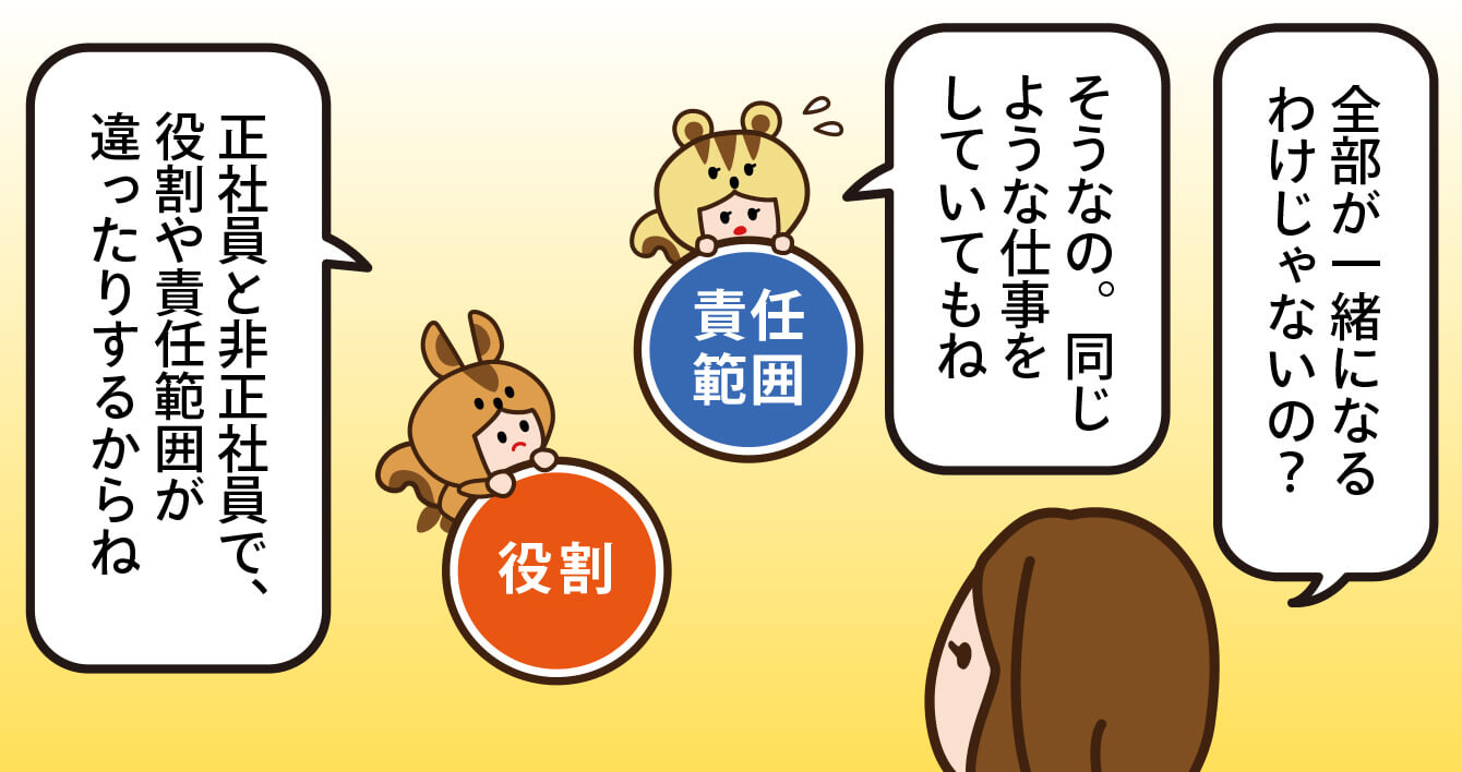エピソード3 2020年の改正労働者派遣法で派遣スタッフの待遇はどう決まる マンガで派遣のギモンを解消 法改正のポイント 派遣会社の リクルートスタッフィング