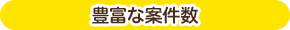 豊富な案件数